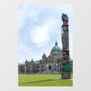 British Columbia Parliament - Victoria, Canada Raamsticker