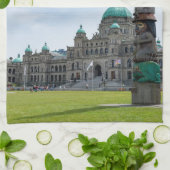 British Columbia Parliament - Victoria, Canada Theedoek (Gevouwen)