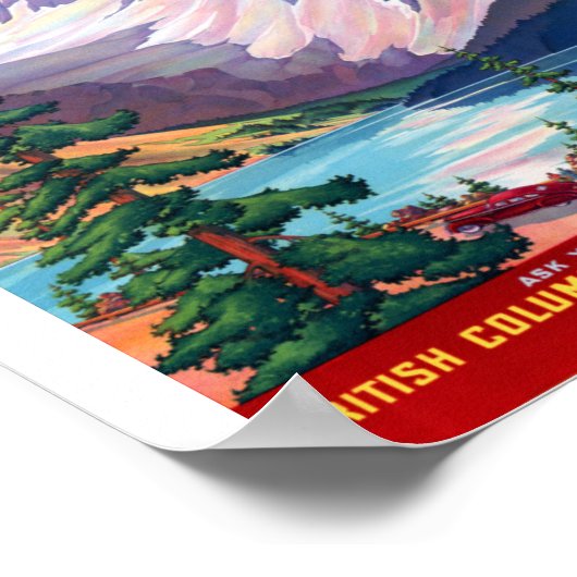 BRITISH COLUMBIA POSTER (Hoek)