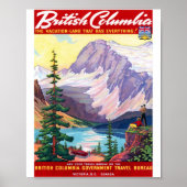 BRITISH COLUMBIA POSTER (Voorkant)