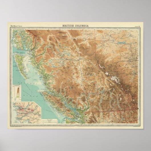 British Columbia Poster (Voorkant)