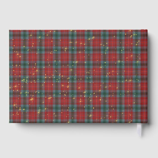 British Columbia Provincial Tartan Golden Wedding Gastenboek (Achterkant)