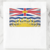 British Columbia Rechthoekige Sticker (Tas)