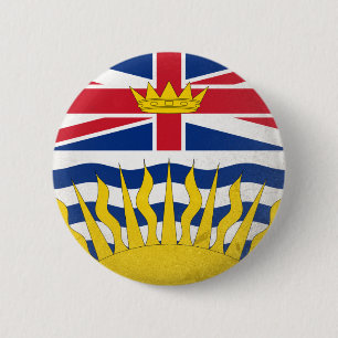 British Columbia Ronde Button 5,7 Cm