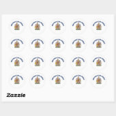 British Columbia Ronde Sticker (Vel)