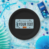 British Columbia Sasquatch License Bord (Feest)