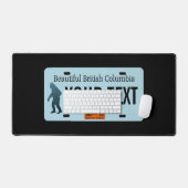British Columbia Sasquatch License Bord Bureaumat (Keyboard & Muis)