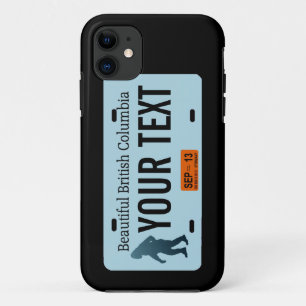 British Columbia Sasquatch License Bord Case-Mate iPhone Case