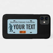 British Columbia Sasquatch License Bord Case-Mate iPhone Case (Achterkant (horizontaal))