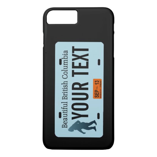 British Columbia Sasquatch License Bord Case-Mate iPhone Case (Achterkant)