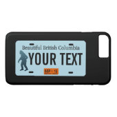 British Columbia Sasquatch License Bord Case-Mate iPhone Case (Achterkant (Horizontaal))