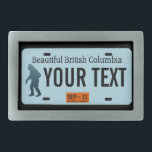 British Columbia Sasquatch License Bord Gesp<br><div class="desc">Het donkere silhouet van Sasquatch (Bigfoot) op een blanco Brits Columbia-bord. Voeg je eigen tekst toe. Neem contact met me op voor speciale verzoeken. Borden voor de afgifte van vergunningen voor aanvullende staten en andere entiteiten (Canadese provincies, buitenlandse landen) op verzoek. Als u in plattelandsgebieden in het noordwesten van de...</div>