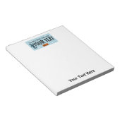 British Columbia Sasquatch License Bord Notitieblok (Schuin)