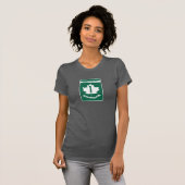 British Columbia, Trans-Canada Highway Sign T-shirt (Voorkant volledig)
