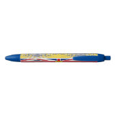 British Columbia Zwarte Inkt Pen (Achterkant)