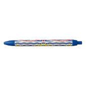 British Columbia Zwarte Inkt Pen (Voorkant)