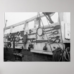 British Convict Ship, jaren 1910 Poster