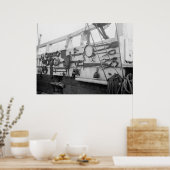 British Convict Ship, jaren 1910 Poster (Keuken)