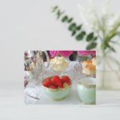 British Cream Tea Briefkaart (Staand voorkant)