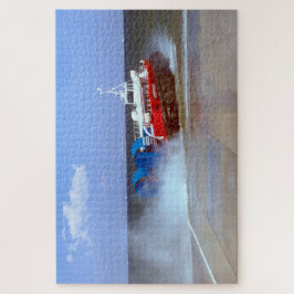 British Cross Channel Hovercraft. jaren zeventig Legpuzzel