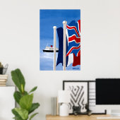British Cruise Travel Poster (Thuiskantoor)