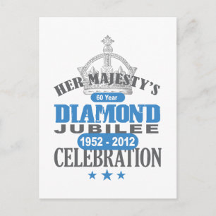 British Diamond Jubilee - Royal Souvenir Briefkaart