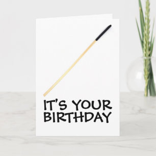 BRITISH DISCIPLINE CANTING BIRTHDAY CARDS KAART