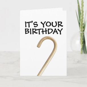 BRITISH DISCIPLINE CANTING BIRTHDAY CARDS KAART