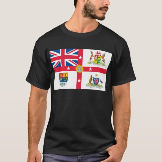 British Empire Flag T-Shirts (Voorkant)