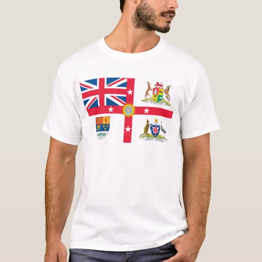 British Empire Flag T-Shirts (Voorkant)