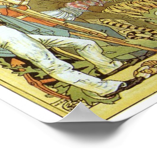 British Empire Map Poster (Hoek)