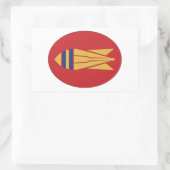 British EOD Rechthoekige Sticker (Tas)
