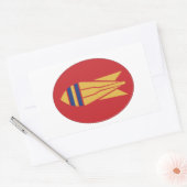 British EOD Rechthoekige Sticker (Envelop)