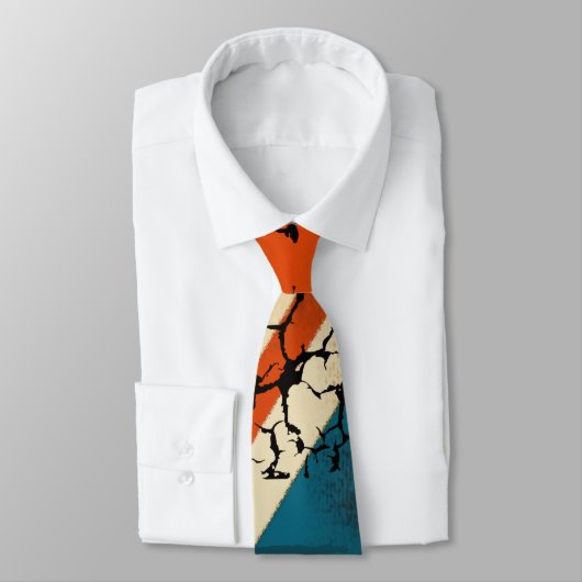 British Fish in Chips Funny Stropdas (Gebonden)