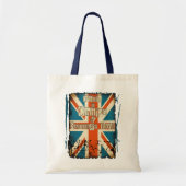 British Fish n Chips Tote Bag (Voorkant)