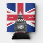British Flag & Big Ben - Londen, VK/sportfans Blikjeskoeler (Voorkant)