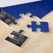 British Flag & Big Ben - Londen, VK/sportfans Legpuzzel (Zijkant)