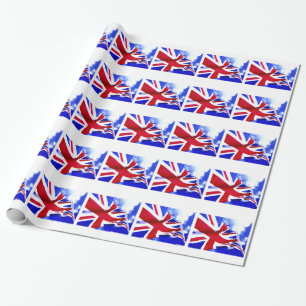 BRITISH FLAG CADEAUPAPIER