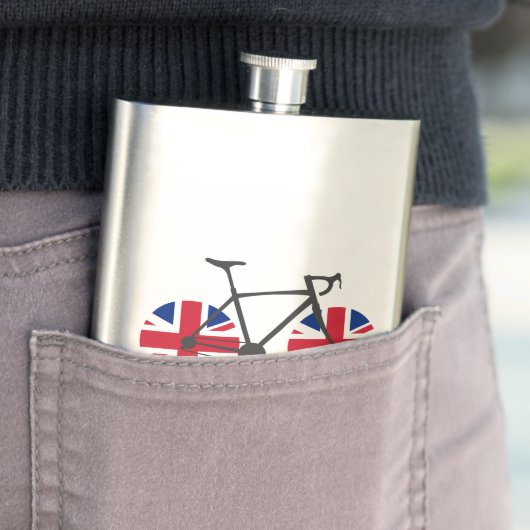 British Flag Cycling Flacon (Voorbeeld)