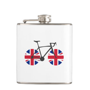 British Flag Cycling Heupfles