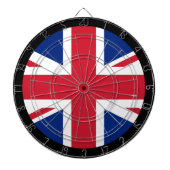 British Flag Dartboard & United Kingdom / game Dartbord (Voorkant)