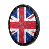 British Flag Dartboard & United Kingdom / game Dartbord (Voorkant Rechts)