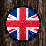 British Flag Dartboard & United Kingdom / game Dartbord<br><div class="desc">Dartboard: Verenigd Koninkrijk & Union Jack - Britse vlagdonker,  familieklepjes - hou van mijn land,  zomergames,  vakantie,  vaders dag,  verjaardagsfeest,  universiteitsstudenten/sportfans</div>