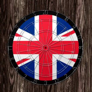 British Flag Dartboard & United Kingdom / game Dartbord