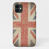 British Flag Distress Case-Mate iPhone Case (Achterkant)