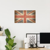 British Flag Distress Poster (Thuiskantoor)