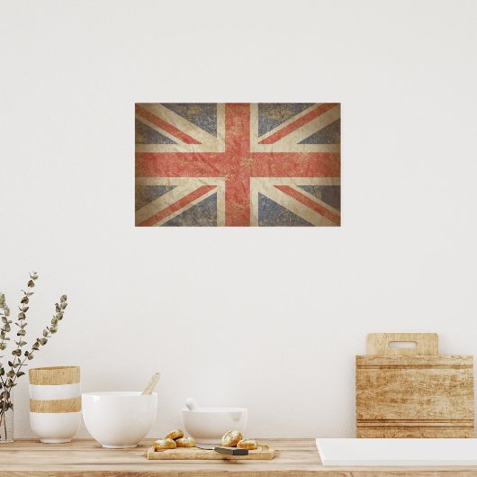 British Flag Distress Poster (Keuken)