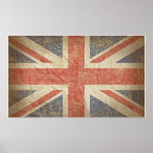 British Flag Distress Poster