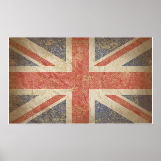 British Flag Distress Poster (Voorkant)