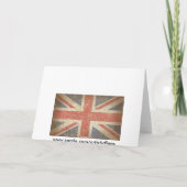 British Flag Distressed Kaart (Achterkant)